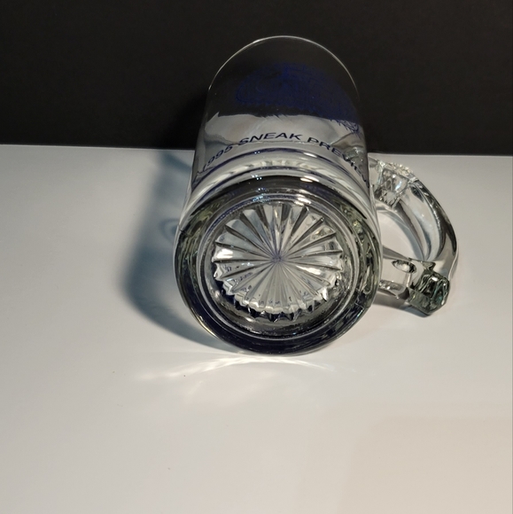 Glass Beer Mug With Handle 1995 Aurora Historical Society - Picture 6 of 8